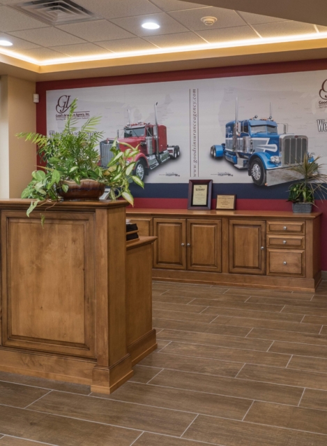 Office Lobby Renovation in Lancaster PA